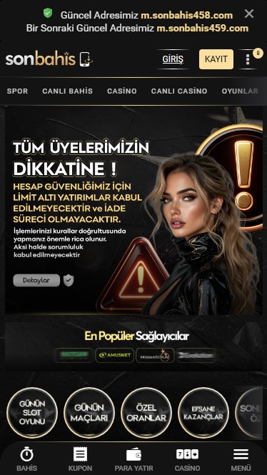 Sonbahis Kayıt